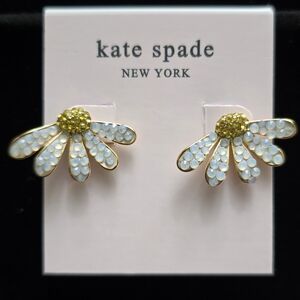 Kate Spade Dazzling Daisy Statement Stud Earrings